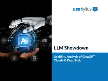 LLM Showdown: Usability Analysis of ChatGPT, Claude & DeepSeek image