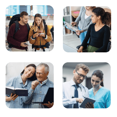 People from all professions being part of Userlytics